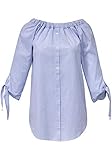 emilia lay shirts Normale Passform EMILIA LAY Streifen-Bluse 3/4-Arm Gummizug Damen