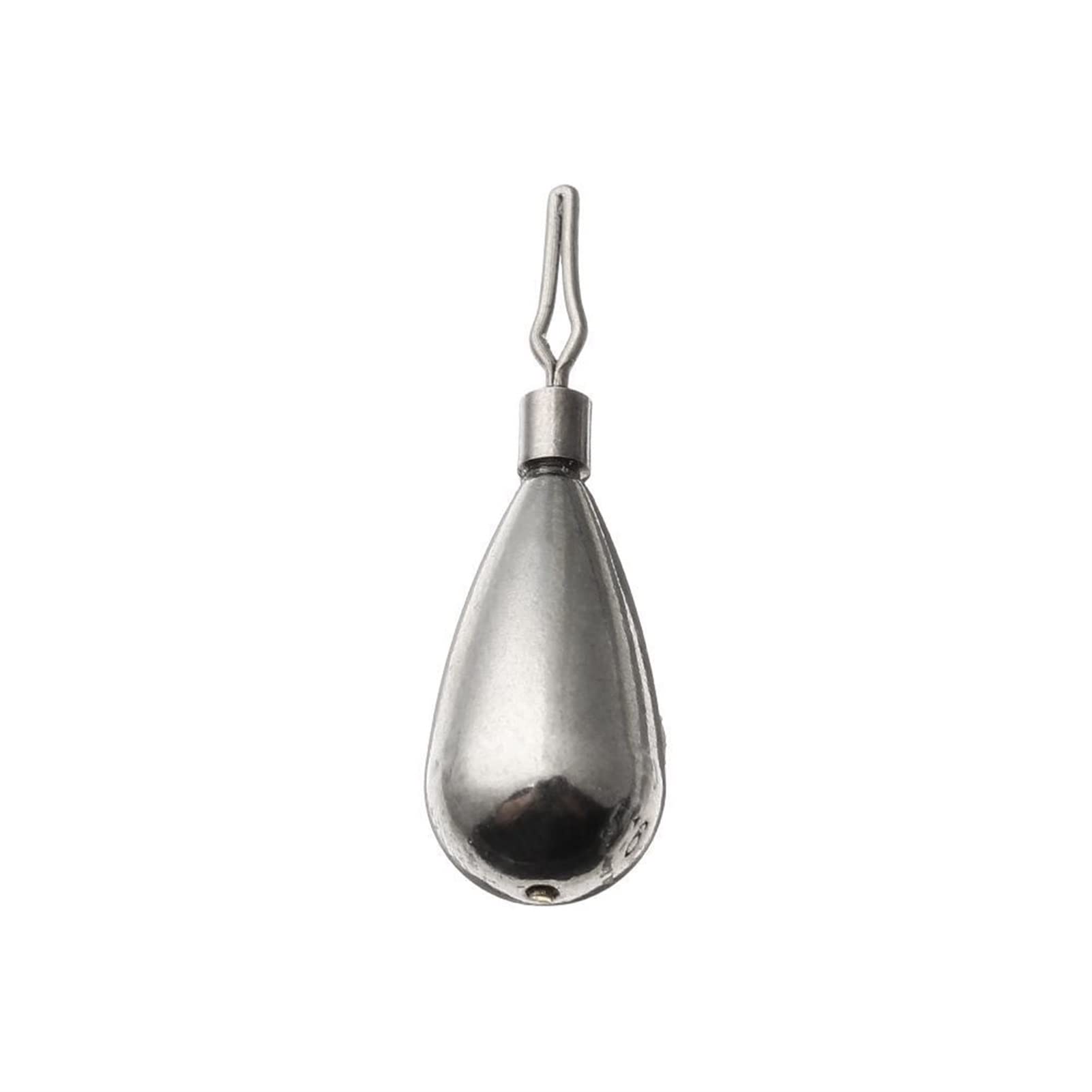 5 Piezas Sinker de tungsteno Drop-Shot con Giratorio 0,9-14 g Gota de Agua Pesos de plomos de Pesca Accesorio de Grupo de señuelos de Pesca Jig Head Aparejos de Pesca de Fondo