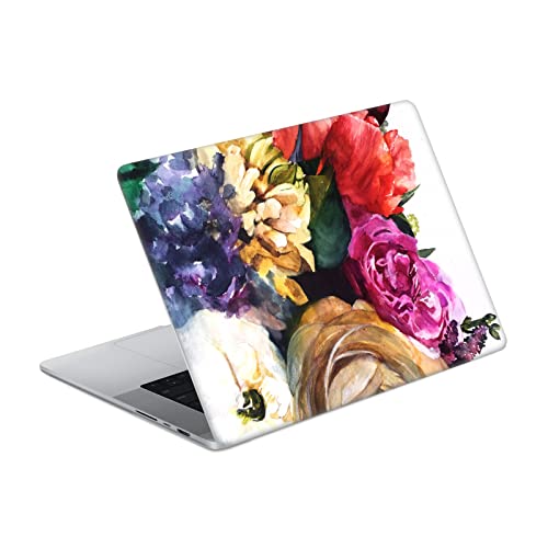 Skin MacBook Pro 14 A2442 autocollant vinyle motif floral Mai Autumn
