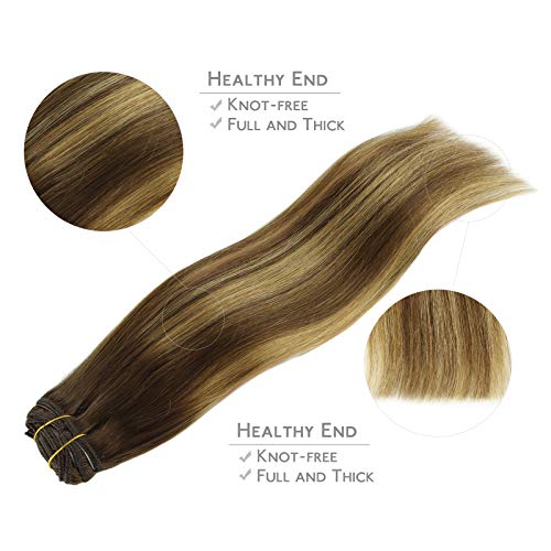 WENNALIFE Hair Extensions Clip In - Image 4