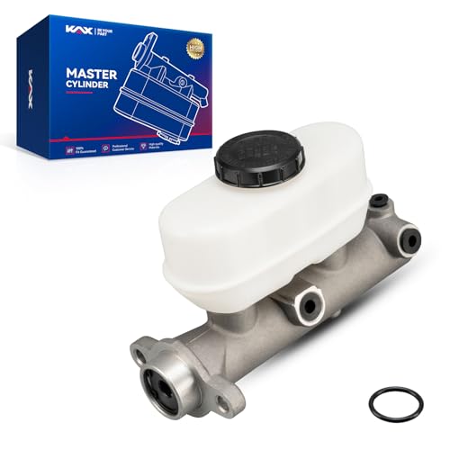 KAX Brake Master Cylinder with Reversior ABS Sensor Included Compatible with Ford Expedition 1997-2001, High Performance Aluminum Alloy Replacement Part, Direct Fit OEM Spec by KAX - Used condition - US$41.61
