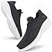 Giniros Sneaker Uomo Infilare Scarpe Uomo Senza Lacci Slip on Sneakers Scarpe da Running Corsa Leggero Corsa Camminare Scivolare Scarpe da Ginnastica Outdoor Jogging Sportive, Grigio 43EU