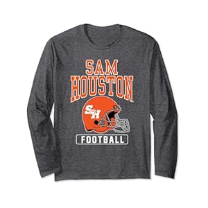Sam Houston State Bearkats Football Helmet Long Sleeve T-Shirt