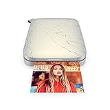 HP Sprocket Stampante Fotografica Istantanea Portatile 5.8x8.7 cm (Bianco) Stampa le immagini su carta adesiva ZINK dai tuoi dispositivi iOS e Android