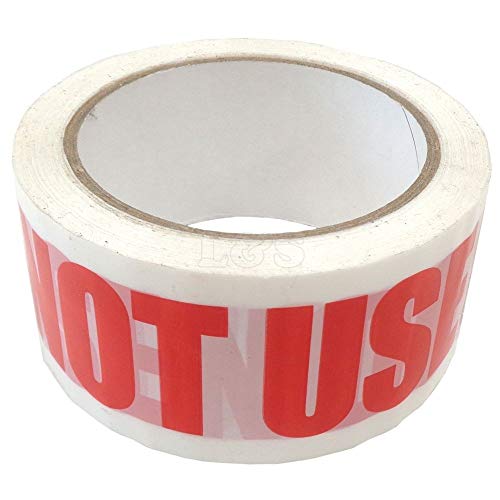 Do Not Use - Polypropylene Warning Tape - 50mm x 66mtr