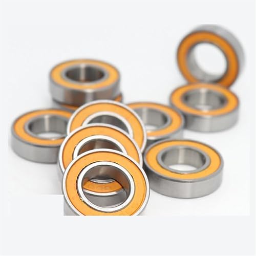 �t�����W���f�ʐ[�a�ʎ���A �{�[���x�A�����O 6800RS ABEC-3 10x19x5 mm 2RS ���� 10�p�b�N �X�P�[�g�x�A�����O�p