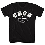 80's NYC Rock n Roll Music Club Home of Underground Rock Adult T-Shirt Tee 3XT Black