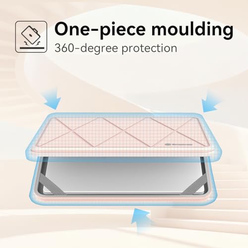 Image of Smatree M34TP Hard Protective 13 inch Laptop Sleeve Case for Apple /HP /DELL | Compatible for Apple MacBook Air Retina /MacBook Pro 2022, HP Chromebook x360, DELL Latitude /XPS, ASUS Zenbook,Pink(X8026TP)