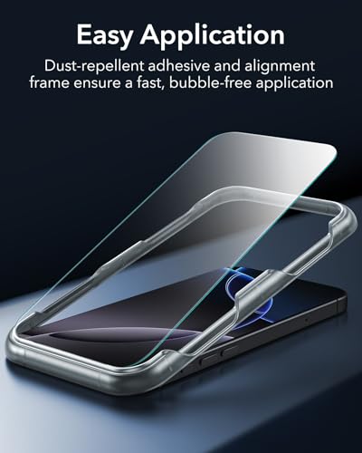 Esr ANS01 For Iphone 16 Pro Max Case (4 In 1) Set, Translucent Matte Case With Screen Protector, Compatible With Magsafe, Military-Grade Protection, Classic Series,Frosted Black thumb #4