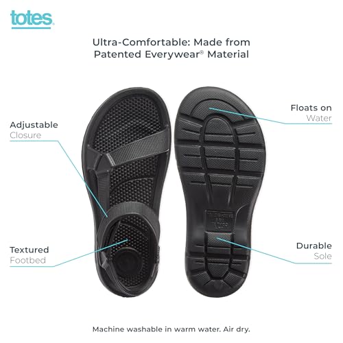 totes Women's Everywear Lightweight Waterproof Adjustable Riley Sport Sandal2