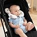 Baby Neck Pillow, U-Shape Pillow for Car Seat, Stroller and Pushchair, Lightweight Baby Travel Accessory (Little Bear)