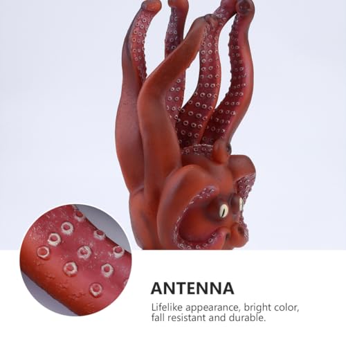 HANABASS Creative Octopus Hand Puppet Made of Sturdy PVC with Open or Close Mouth Feature for Role Play and Group Work, Lifelike Animal Hand Puppet for Storytelling and Interactive Play - Image 6