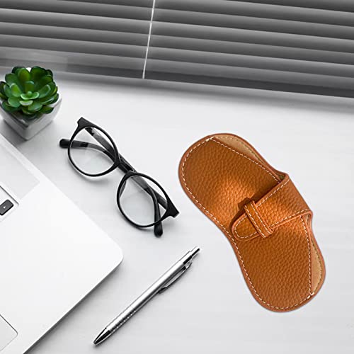 Milageto Estojo macio para óculos, bolsa para óculos de sol, leve e elegante, capa protetora de arma