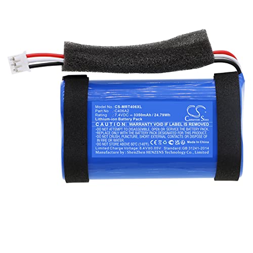 FYIOGXG Cameron Sino Battery for Marshall 1001908, 1005696, Emberton PN:Marshall C406A2 6700mAh / 24.79Wh