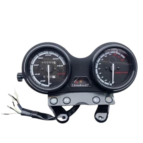 オートバイデジタル走行距離計 Ybr125 Ybr125K Yb125Z用オートバイ計器アセンブリ速度走行距離コードメーターデジタルディスプレイアクセサリー