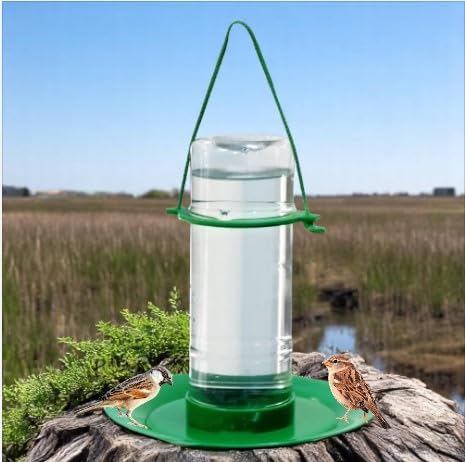 Image of Hanging Bird Water Feeder for Outdoor, Garden and Balcony, Weatherproof Bird Water Feeder Large Capacity (Pack of 10 Pcs)