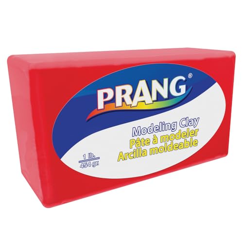 Prang Modeling Clay, 1 lb., Red