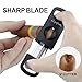 V Cut Cigar Cutter Set (2Pack) Cigar Accessories for Men, Plastic Smoking Accessories Tool, Portable with Cigar Stand