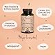 Inositol Komplex Vegavero® | Myo-Inositol & D-Chiro-Inositol, Folsäure (Quatrefolic®), Resveratrol, Coenzym Q10, Zink | Hormon Balance* bei PCOS | Vegan & Ohne Zusätze | 120 Kapseln