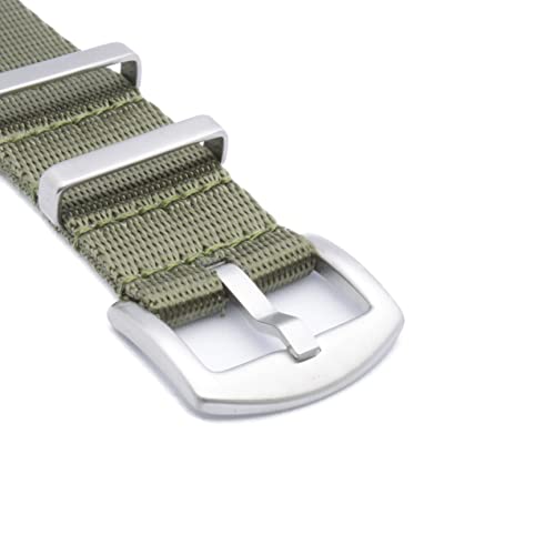 Image of WAMD Seat Belt NATO Watch Straps /Bands - 18mm,20mm,22mm and 24mm Nylon Watch Straps for Watches - Multicolour Options