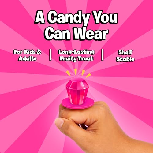 Image of Ring Pop Individually Wrapped Pink Candy, Strawberry 30 Count Lollipop
