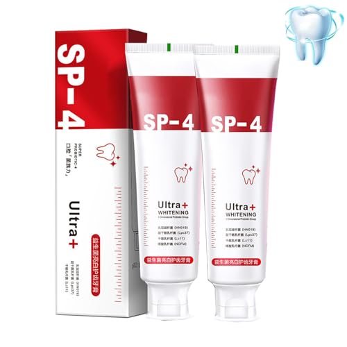 Ultra SP-4 Probiotic Whitening Toothpaste (2pcs Red)