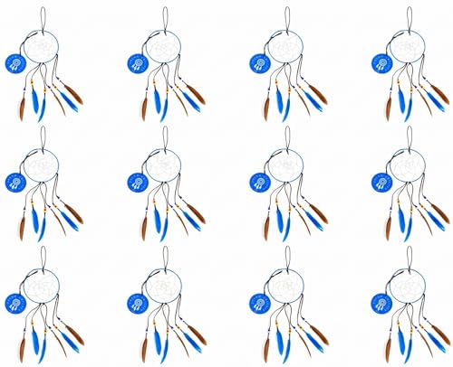 Fun Express Dream Catcher with Educational Card Craft Kit - Makes 12, Great for School, Church and Home Crafts for Kids