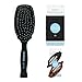 Gimme Beauty - Medium Hair Brush - Damage-Free Detangling Hair Brush - Soft Bristle Brush with Anti-Static & Heat Resistant Nylon Bristles