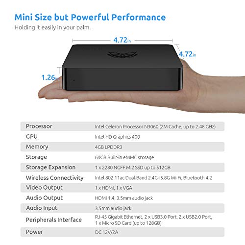 BMAX-B1-Mini-Desktop-Pc-Windows-1064-bits-Corebox-Intel-Celeron-3060hasta-248Ghz-Processor-Computadora-4GB-64-GB-Ordenadores-de-Sobremesa-expandible-SSDDual-WiFiHDMIGigabit-EthernetBT-42