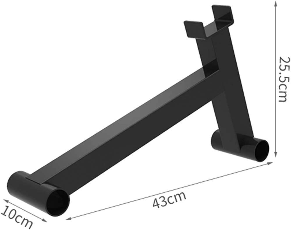 Mini bilanciere in Acciaio per stacchi da Terra, Supporto Portatile per caricare e scaricare Dischi, capacità di carico Fino a 300 kg.,