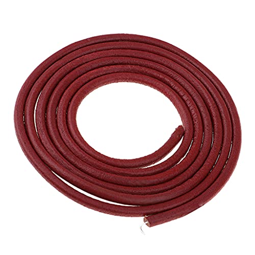 oshhni Cinto de couro 184 cm 182,88 cm peça de esteira antiga + gancho para