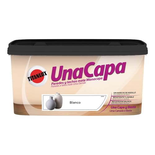 Titanium muurverf, 5 l, wit