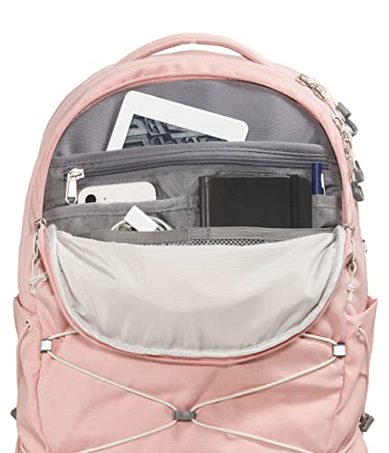 Image of The North Face Women's Borealis Commuter Laptop Backpack, Pink Moss Dark Heather /Gardenia White, One Size