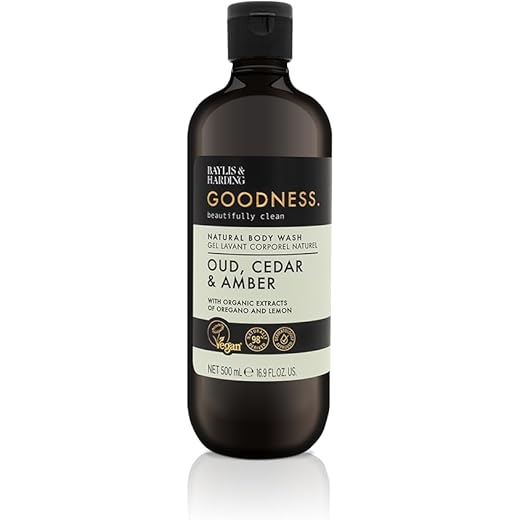 Baylis & Harding Oud Cedar Body Wash 500ml