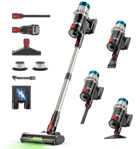 Aspirateur sans fil 580W 50KPA 65 min autonomie