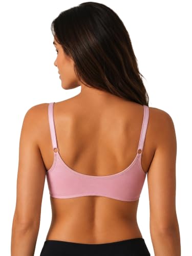 Image of Viola's Secret 6 Pack of Color Print T-Shirt Bras B Cup C Cup and D Cup