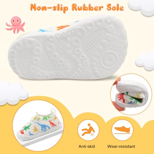 Image of JIASUQI Baby Shoes for Toddler Boys Girls Sneakers Slip on Walking Shoes for Babies