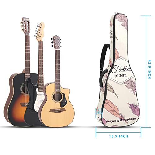 Housse de transport rembourrée pour guitare Oxford avec bandoulière réglable - Les Beatles, Paul McCartney, John Lennon, RIngo Starr, George Harrison Housse de transport rembourrée pour guitare Oxford avec bandoulière réglable – Image 6