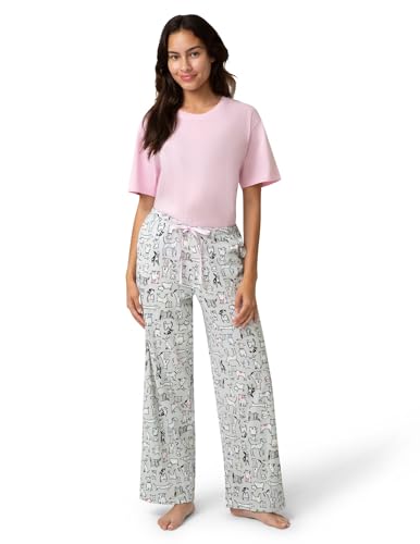 Image of HUE Women's Cotton Candied Pajama Loungewear 100% Cotton Sleepwear