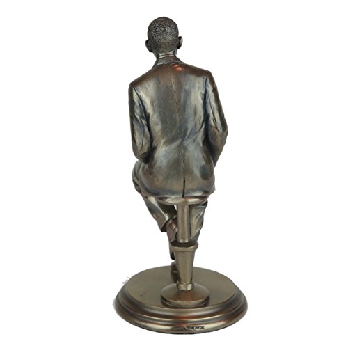 Figura Sentada Presidente Barack Obama 8 Pulgadas miniatura 5