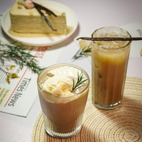 MONIZEN Pure Madagascar Vanilla Powder 4.5 oz, A+ Grade Whole Bean Ground Fine Gourmet Madagascar Vanilla, No Additives for Baking Desserts Drinks Smoothies Ice Cream 128g