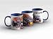 Produktbild gasoline.gallery Formel 1 Tasse - Max Verstappen - Aston Martin RB Racing - Front blau Kaffeebecher