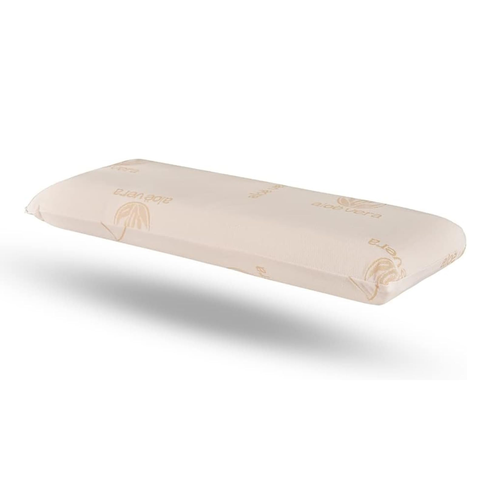 DECASATEXTIL® - Memory foam pillow 135 cm for a quality rest- Aloe Vera Plus fabric, with viscoelastic core, non-deformable, hypoallergenic, thermoregulating.