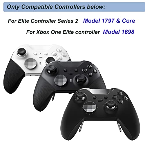 Image of Swap 2 D-Pads and 4 Paddles for Xbox Elite Series 1 & 2 Controller - Metal Directional Pads Trigger Buttons Accessories for Elite Series 2 Core Controller