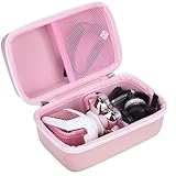 worfty Shaver Case for WEQOEE/SHPAVVER/Wyklaus/umither Electric Shaver for Women, Case for 5-in-1 7D Rechargeable Body Shaver - Travel Protective Carrying Storage Bag (Pink, Box Only)