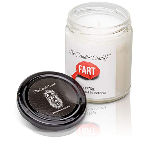 Fart Scented Candle - Smells Terrible- 6 Ounce Jar Candle