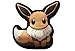 LYO Coussin Pokemon Evoli – Coussin Confortable et agréable à serrer – Motif : Evoli – Cadeau pour Fan et Passionné – Qualité Supérieure – Dimensions 38 cm x 20 cm