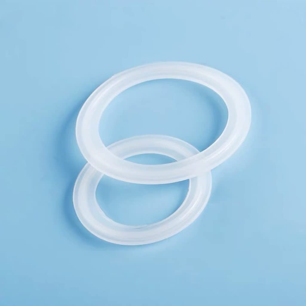 Anello di tenuta for guarnizione in silicone Tri Clamp da 10 pezzi for tubo sanitario for latticini homebrew(219 x 233.5mm)