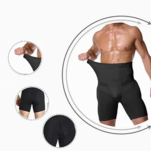 Short Masculino Modelador do Corpo, Levanta Os Quadris, Elástico, Respirável, Cintura Alta, Shorts E