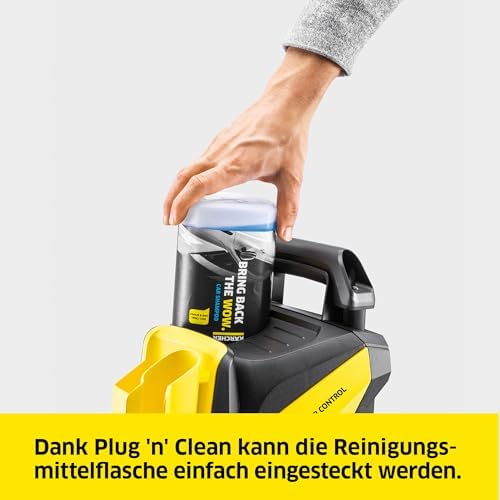 Bild 5 - Kärcher Hochdruckreiniger K 4 Power Control Flex Home, Druck: max. 130 bar, PremiumFlex-Schlauch, inkl. Home-Kit, gelb